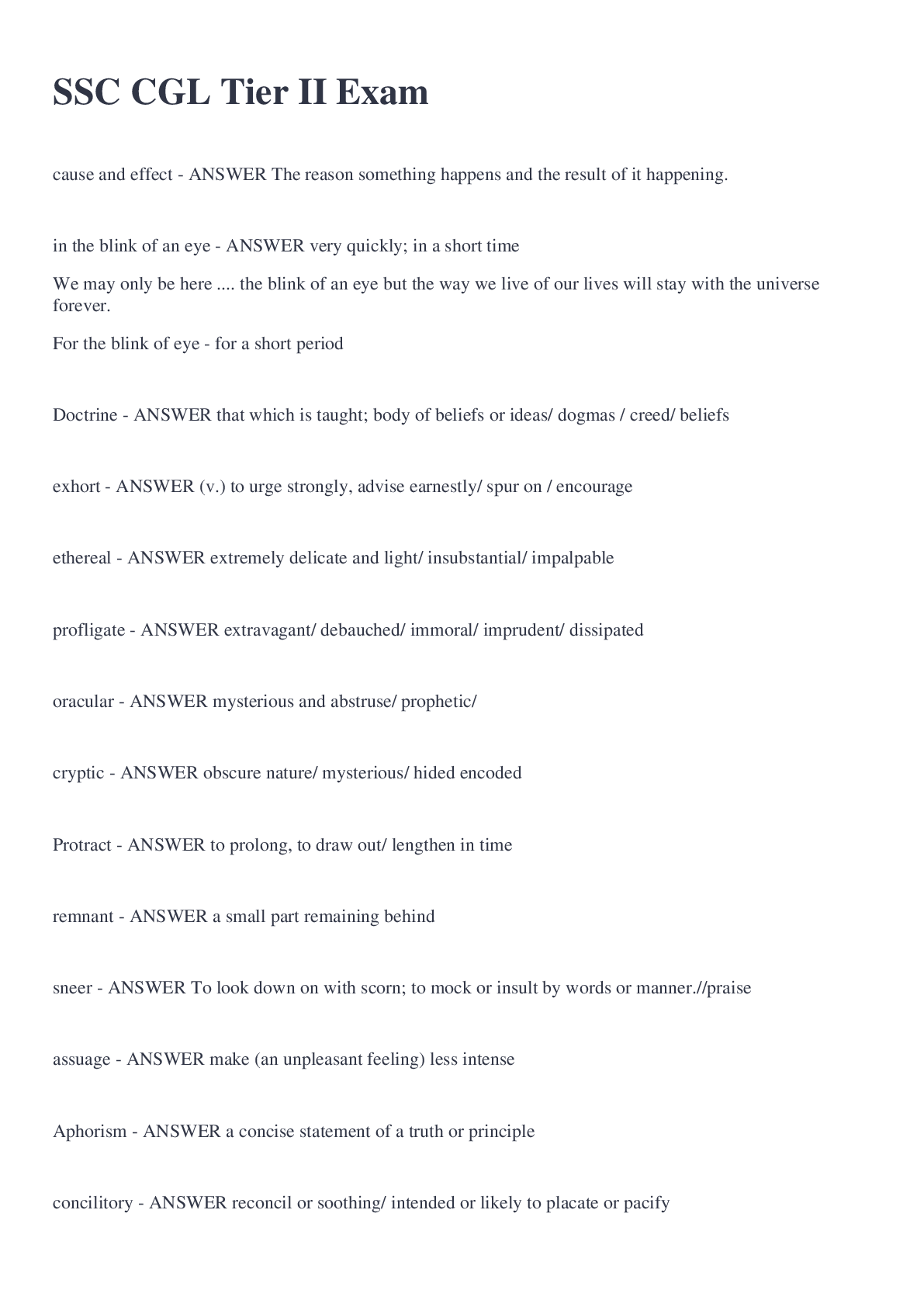 Preview image for SSC CGL Tier II Exam